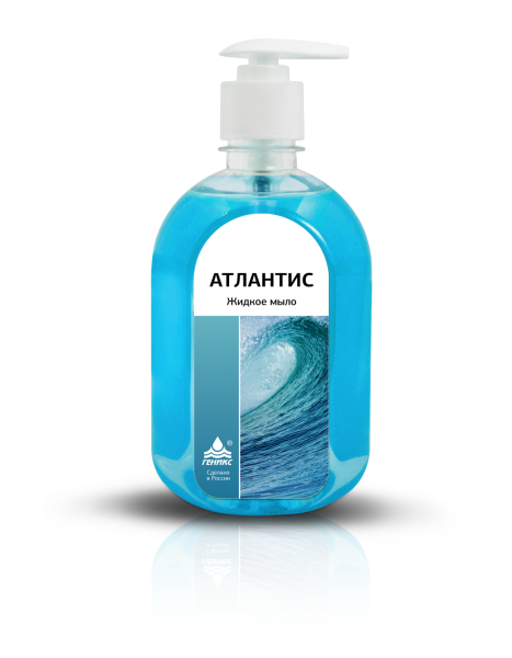 Ника-АТЛАНТИС жидкое мыло с антисепт.эффектом 0,5 л